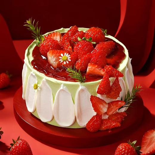 【开心莓莓】草莓开心果奶油 | 旋木烘焙 商品图0