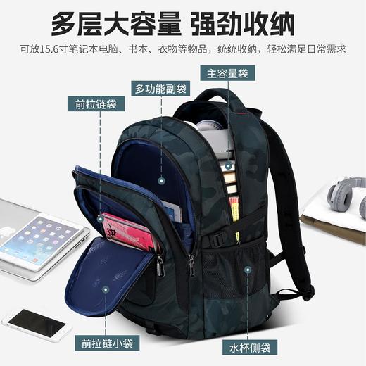 芝麻宝贝新款三件套男女同款背包初中生高中生超大容量减负护脊 商品图2