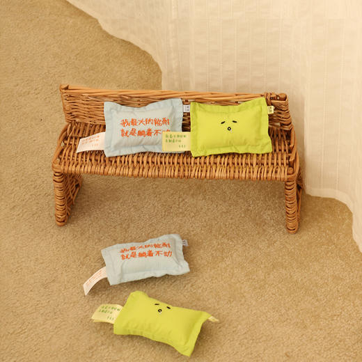 合法休息枕头挂件 绿色表情款/合法休息枕头挂件 蓝色文字款 商品图3