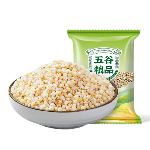 豫粮优选·五谷粮品白高粱米1500g  色泽光亮 颗粒饱满 商品图0