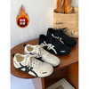 【YW】无忧购复古撞色拼接德训鞋女加绒保暖百搭通勤休闲运动阿甘鞋MIS-5759-1（截单后3-5天发货) 商品缩略图1