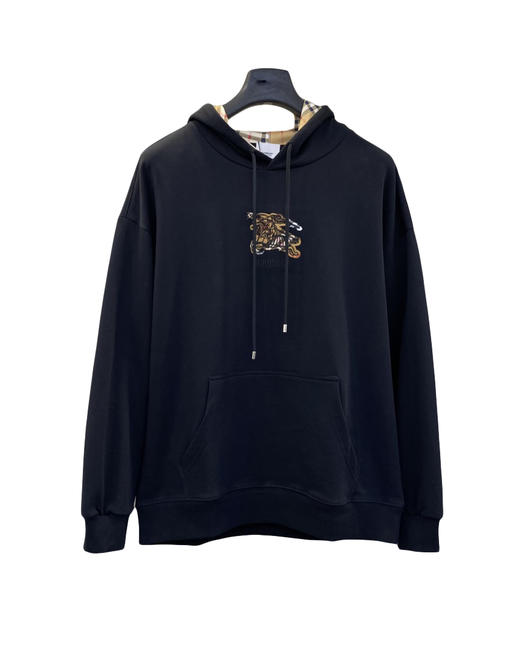 男款刺绣连帽卫衣he007 商品图0