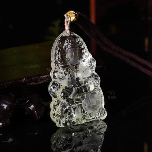 【文殊菩萨】黄水晶八大守护神坠   ZX2511133 商品图3