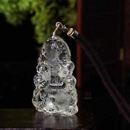 【文殊菩萨】黄水晶八大守护神坠   ZX2511133 商品图1