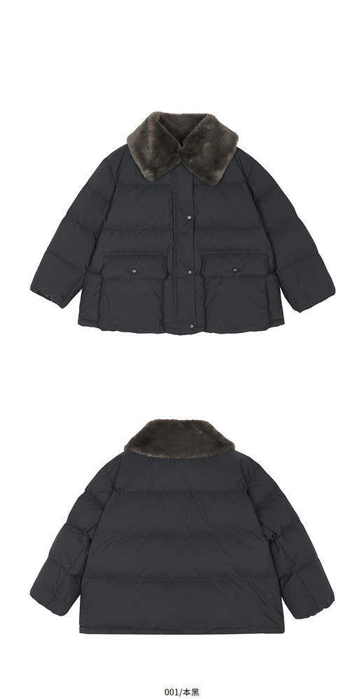 jnby   25年冬款  中长款羽绒服 1PAC12500 商品图6