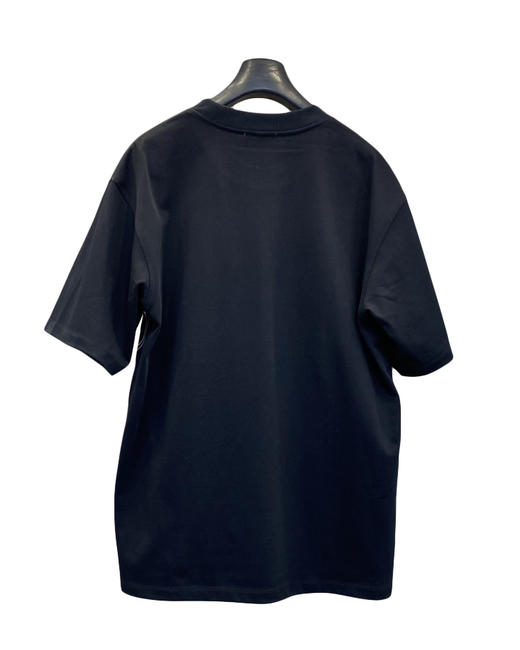 中性款错位刺绣短袖T恤he014 商品图1