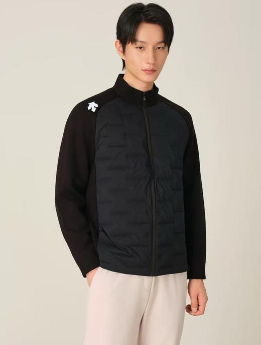 迪桑特男款拼接绵羊毛羽绒棉摇粒绒锁温外套 商品图1