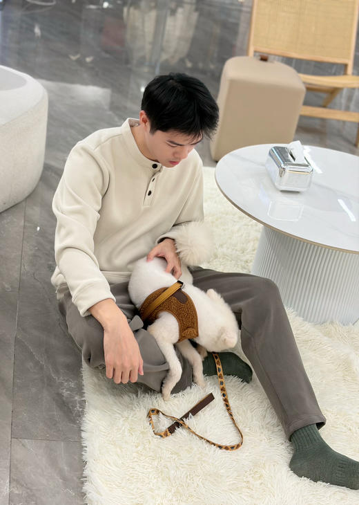 格桑米Gesamy奥粒绒羊毛休闲裤】银泰专柜正品 品牌直发❗高克重奥粒绒面料，单条克重高达600g+❗ 商品图7