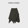 ROMI STUDIO“优雅灵动”羊毛混纺多裁片格纹流苏半裙 RWCWXG6195 商品缩略图0
