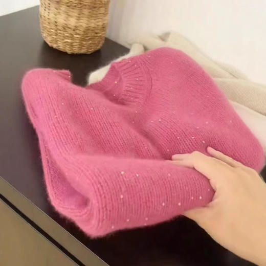 RMMZ1122#浣熊绒星空毛衣 商品图6