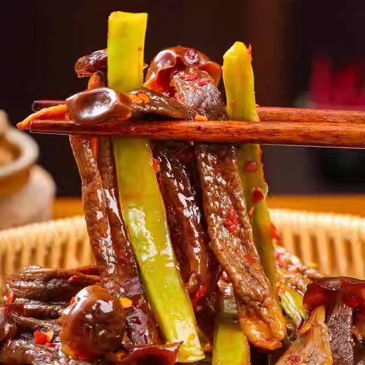 【地道湖湘味❗️贡菜鹿茸菇】甄选鲜菇配料「释放鲜菇醇香」香辣脆爽超下饭，一口脆到冒泡，开袋即食下饭菜香辣爽脆适合追剧解馋L-d 商品图1