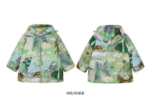 jnby   25年冬款  中长款羽绒服  YPAC11030 商品图12