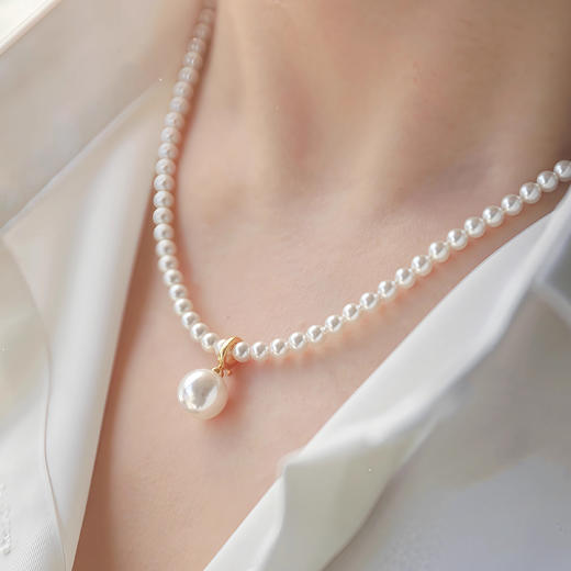 蛇骨链+珍珠项链6种戴法将优雅进行到底 商品图2