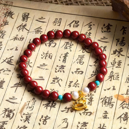 春日限定【抢先购】BAOFANDI宝梵迪新中式马上有qian国风朱砂手串【礼袋+礼盒+保养卡+证书】-mi_bba 商品图5