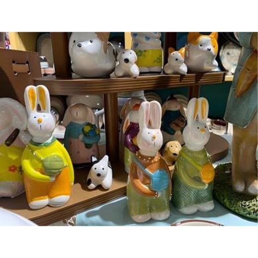 瓷器摆件TEEMJADE流浪兔 商品图0