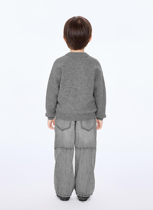 jnby  25年冬款  短款开襟毛衫  1PA313190 商品图5