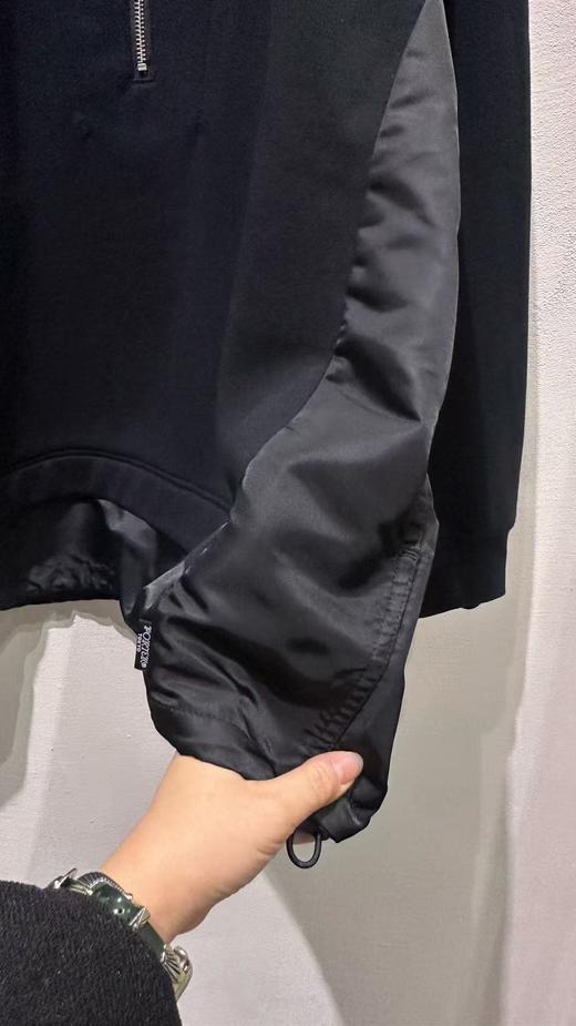 中性款联名款限量款半拉链polo领卫衣HE 商品图2