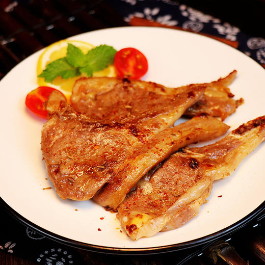  【生鲜不退换】紫光园战斧法式羊排220g*3 | 口感鲜嫩、肥而不腻、无膻味、真空包装、烹饪简单、蒸炸烤均可 商品图3