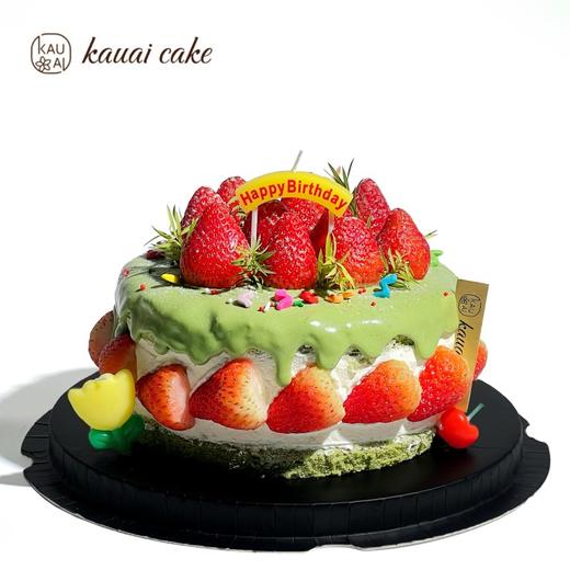 【草莓季】抹茶草莓布蕾 | 烤爱 商品图1