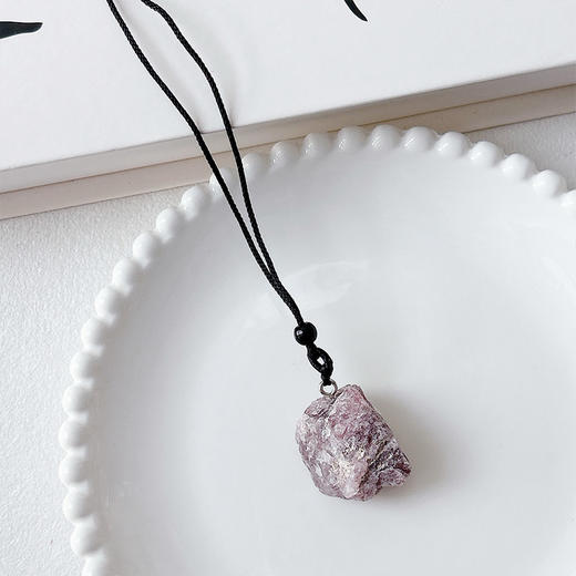 不规则饰品挂件吊坠天然石长链项链-纪念日百货门店同款168195235 商品图1