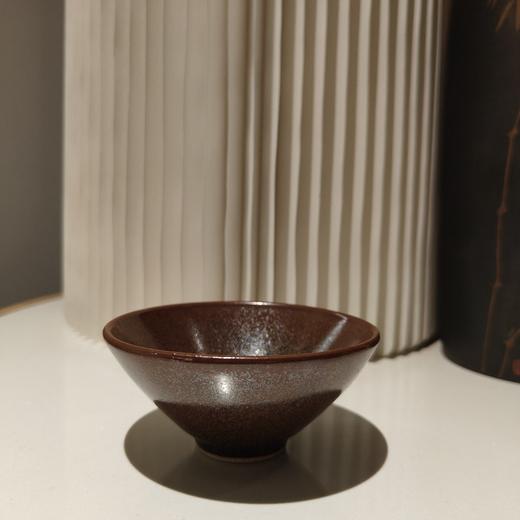 赤波洒金斗笠杯-华宁陶 商品图0