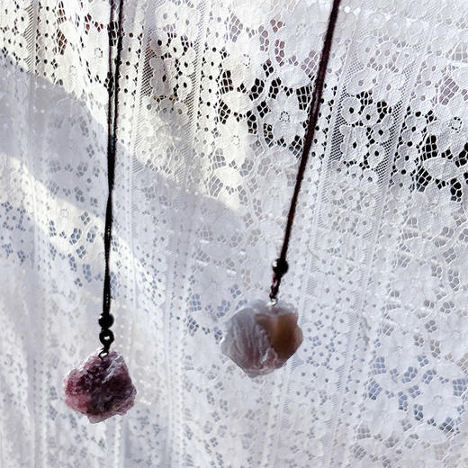 不规则饰品挂件吊坠天然石长链项链-纪念日百货门店同款168195235 商品图3