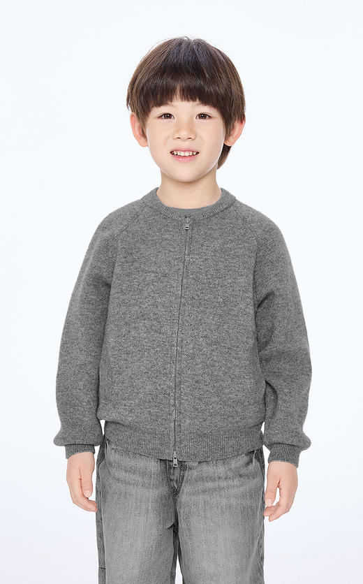 jnby  25年冬款  短款开襟毛衫  1PA313190 商品图3