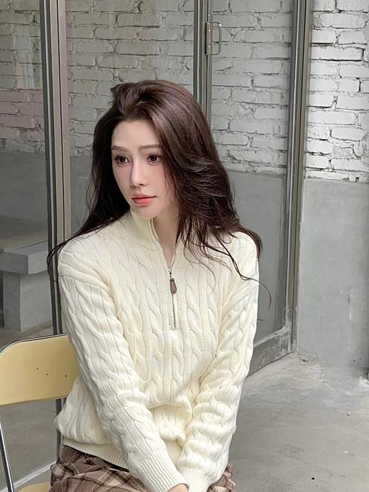 拉夫劳伦 情侣款经典款绞花编结羊绒针织毛衫(EJ) 商品图4