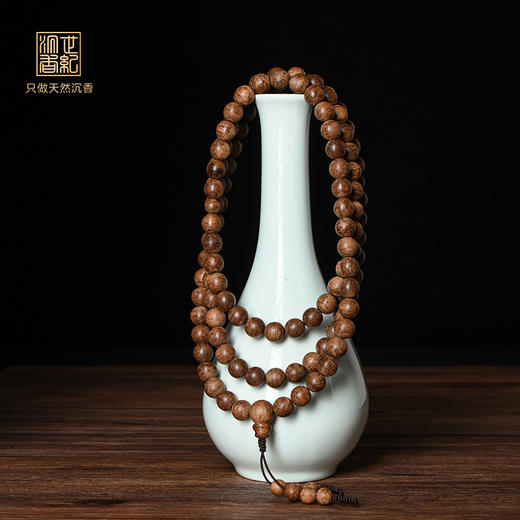 天然惠安土沉沉香佛珠 9.2mm*108颗 32克 SP11477 商品图0