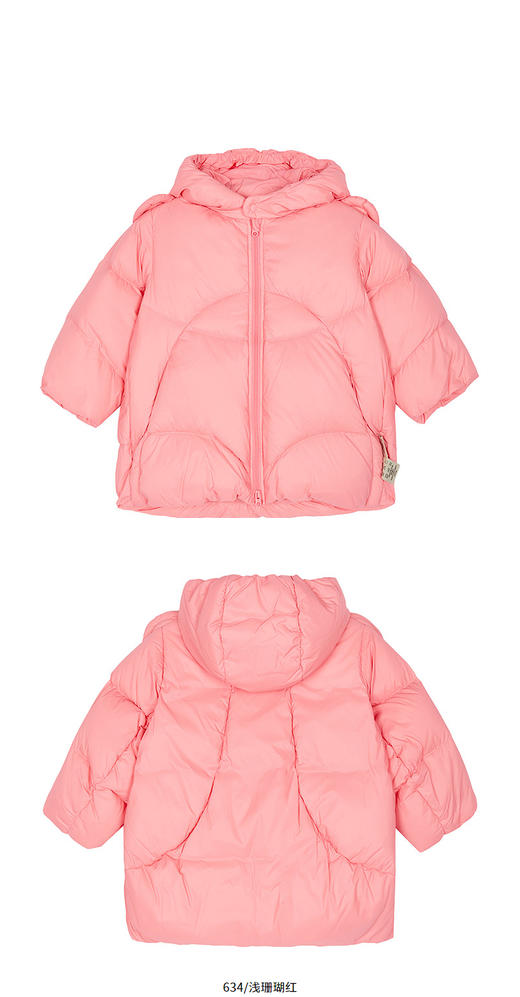 jnby  25年冬款  中长款羽绒服 YPAC11010 商品图9