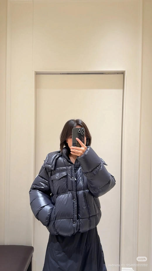 1128-6 渠道圆正 mc 丰盈轻盈厚实保暖 男生款 鹅绒连帽 羽绒服 商品图8