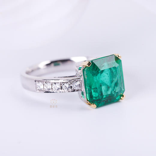 【翠韵】祖母绿戒指-CB12412017 商品图2