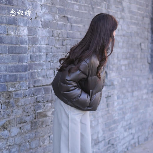 【商场同款】CNO5A86 “ 蛋白皮羽绒服 ” 柔软蛋白皮挡风挡雨 锁温舒适 商品图4