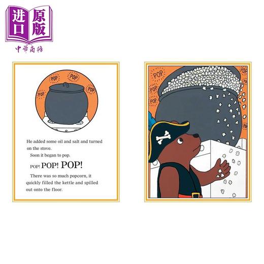 预售 【中商原版】月亮小熊 爆米花 Frank Asch Popcorn 英文原版 儿童绘本故事书 获奖作家兼插画家弗兰克阿什绘著经典 进口童书 商品图4