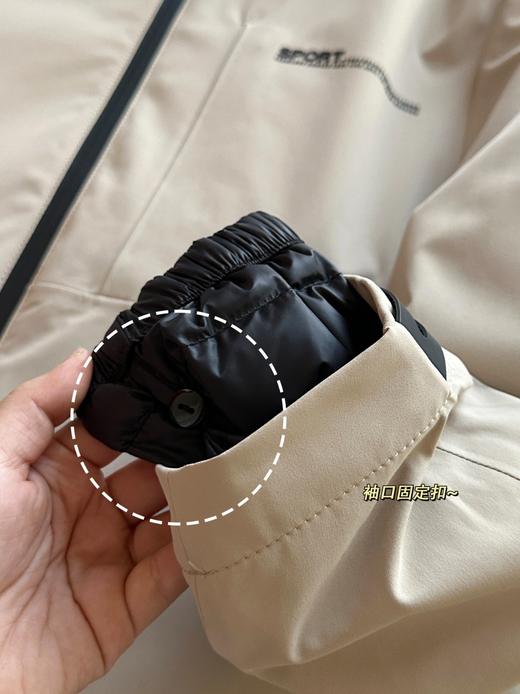 三合一男女户外防风防泼水冲锋羽绒服 商品图11
