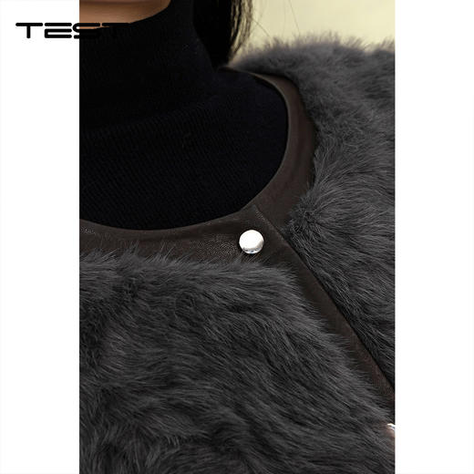 冬上新通勤百搭优雅气质保暖毛绒外套2254131 商品图2