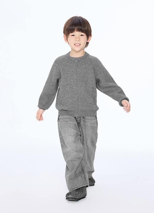 jnby  25年冬款  短款开襟毛衫  1PA313190 商品图4