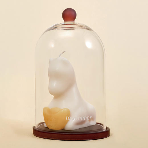 【竹马少年游】新春限定生肖精油香薰蜡烛礼盒—柿柿如意 | 春日庭院 | 小团圆 商品图1