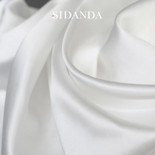 品牌直发 SIDANDA 女生专用护颈低睡枕 48cmx74cm 白色（含真丝枕套） 商品图4