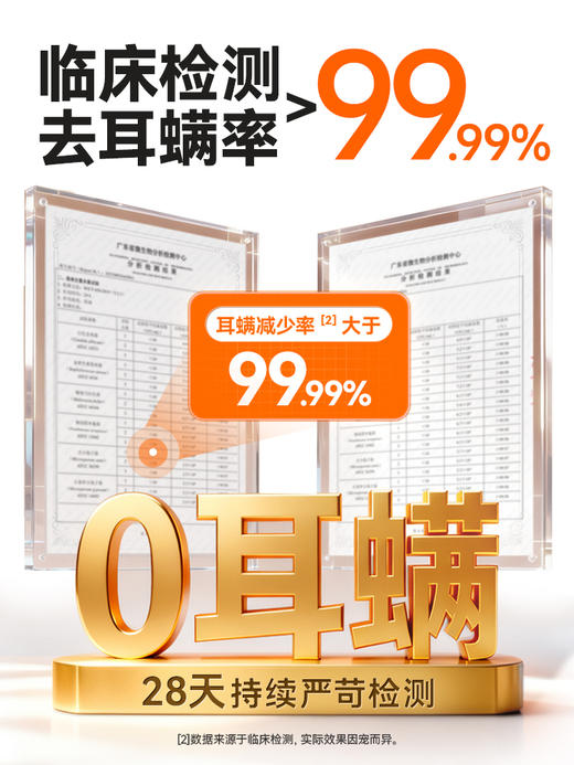 普安特尔加分宠物猫咪洗耳液狗狗耳朵清洁猫用滴耳液120ML 商品图2