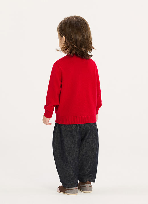 jnby  25年冬款  长袖套头羊绒衫  YPA310600 商品图5