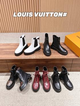 驴家  驴牌新款皮革切尔西靴 系带马丁靴短靴(DBG)