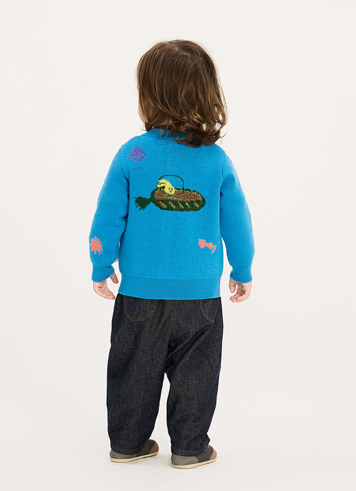 jnby   25年冬款  短款开襟毛衫 YPA311260 商品图8