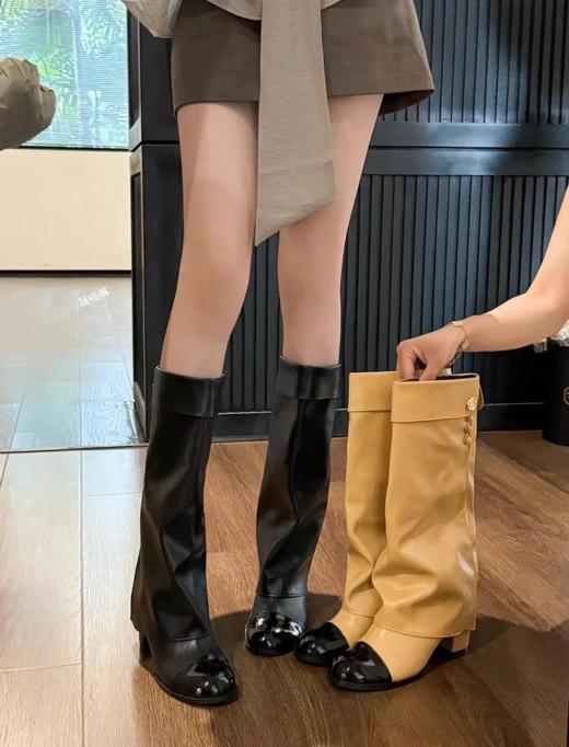香奈儿 秋冬新款 裤靴中筒靴高筒靴 (DBG) 商品图0