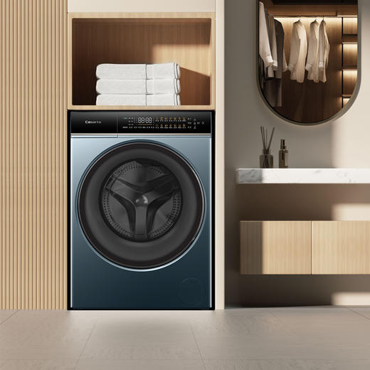卡萨帝（Casarte）揽光LB 滚筒12KG洗衣机全自动直驱精华洗懒人单洗智能投放洗衣机 CE B12LWDUALBU1 商品图2