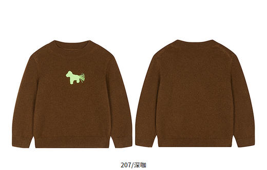 jnby  25年冬款  长袖套头羊绒衫  YPA310600 商品图13