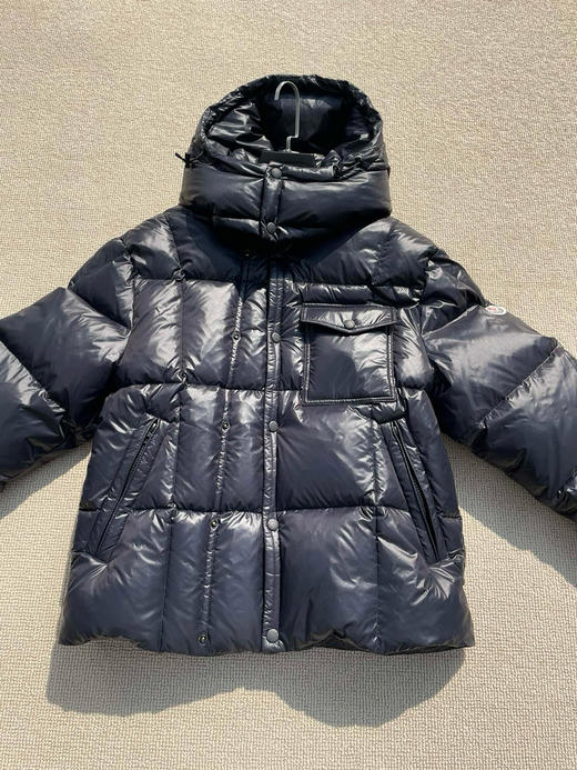 1128-6 渠道圆正 mc 丰盈轻盈厚实保暖 男生款 鹅绒连帽 羽绒服 商品图13