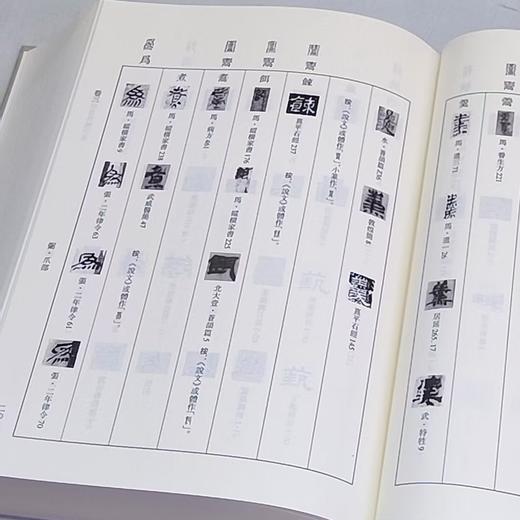 《汉代隶书异体字表》，16开精装，于淼 编著，中西书局，2021年12月一版一印，定价：660，售价：198 。 商品图6