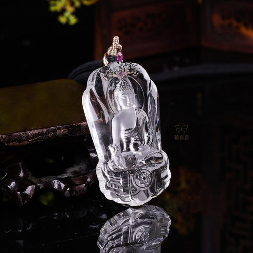 【药师佛】白水晶守护神坠   ZX2511139 商品图4