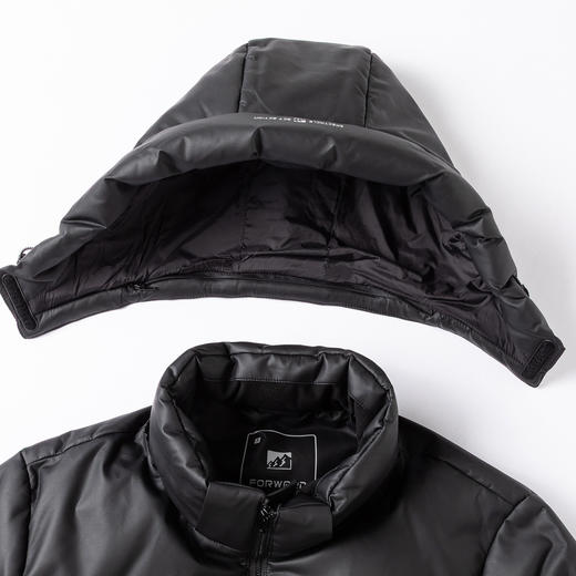 【可拆卸帽】罗蒙羽绒服男士冬季款一衣两穿可立领保暖潮搭时尚休闲羽绒外套 商品图5